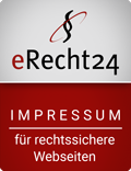 eRecht 24 Siegel Impressum ©Goodcop / eRecht24